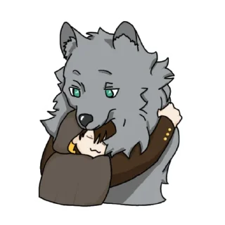 😌 emoji Мистер Шут Telegram sticker 5 of 13