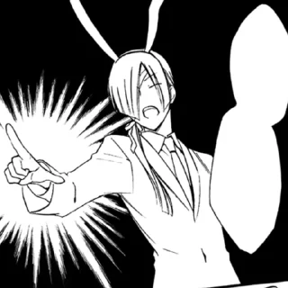 🐇 emoji Zange Natsume !!! | #2 Telegram sticker 11 of 90