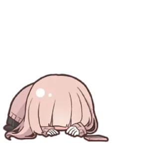 😞 emoji Плохой-кун и хорошая-тян @nyasticks Telegram sticker 4 of 41