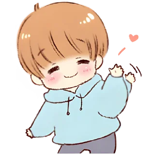 Sticker from Парочка кун и тян @Nyasticks