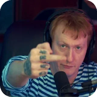 🖕 emoji Изгой Telegram sticker 24 of 44