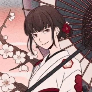 😄 emoji Йосано Ахн Telegram sticker 24 of 33