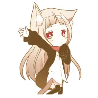 Sticker from Некомими–тян @nyasticks