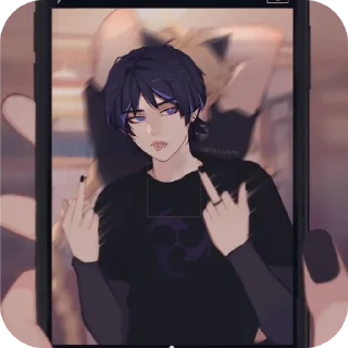 🖕 emoji Мечта Telegram sticker 20 of 58