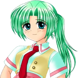 ☺️ emoji higurashi faces question arcs Telegram sticker 23 of 92