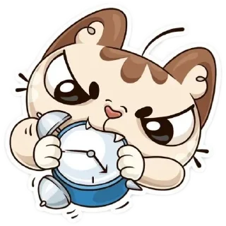 👂 emoji Котик Telegram sticker 23 of 96