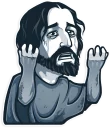 😭 emoji Evil Minds Telegram sticker 8 of 30