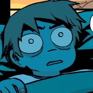 ⭐ emoji ꒰🎸꒱ scott pilgrim ✯ ;; @suuukiw Telegram sticker 12 of 43