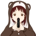 🔫 emoji Lain Iwakura Telegram sticker 11 of 25