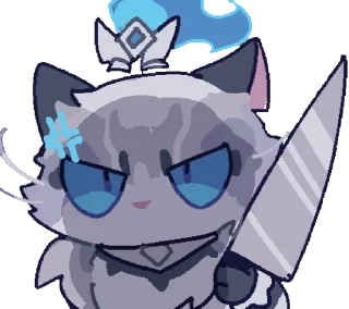 🔪 emoji Юми в S+ тире, знали? Telegram sticker 9 of 51