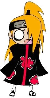 😱 emoji БОЛЬШЕ ⇨ @CLOOBHUB НАРУТО СТИКЕРЫ NARUTO STICKERS Telegram sticker 7 of 33