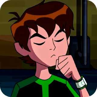 🌟 emoji 𝐵𝑒𝑛 𝟷𝟶 • @stick_kumiko | @rrrrriom Telegram sticker 20 of 55
