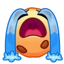 😭 emoji Cookie Emotions @TgEmojis Telegram sticker 9 of 30