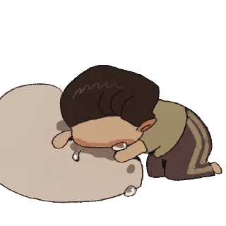 😭 emoji Тейбл Тайм Telegram sticker 9 of 21