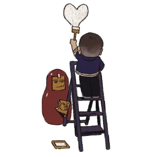 🤍 emoji Тейбл Тайм Telegram sticker 15 of 21