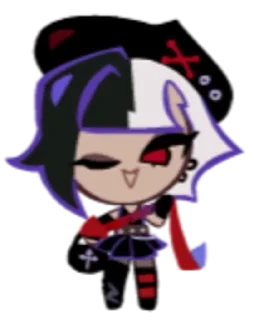 🫐 emoji Currant Cream Cookie! Telegram sticker 18 of 37