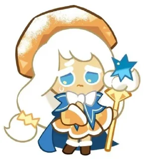 😔 emoji Cream puff cookie) Telegram sticker 14 of 21