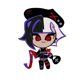 🫐 emoji Currant Cream Cookie! Telegram sticker 8 of 37