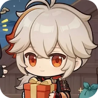 🎁 emoji Кадзуха|Геншин ❤️🔥 :: От Денис Telegram sticker 24 of 43