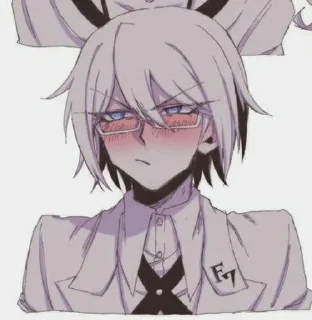 🥵 emoji byakuya togami Telegram sticker 10 of 16