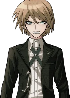 😠 emoji Byakuya Togami @M4kosSt1ck Telegram sticker 20 of 50