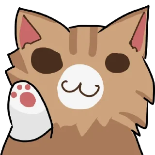 🤠 emoji Кривые коты от @anderkf Telegram sticker 22 of 28