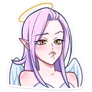 💜 emoji Linguistic Jellyfish Telegram sticker 10 of 43