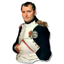 😏 emoji Napoleon Bonaparte Telegram sticker 5 of 10