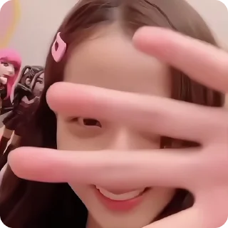 💋 emoji Jisoo @KAGU1A Telegram sticker 10 of 50
