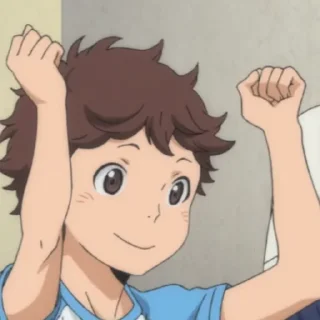 🥳 emoji Haikyuu Telegram sticker 11 of 77