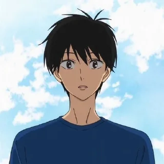 😧 emoji Kazehaya Shouta Telegram sticker 17 of 46