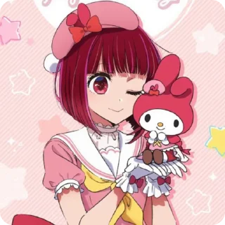 🌟 emoji Кана Арима Telegram sticker 11 of 22