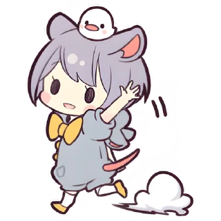 Sticker from Прекрасная мышь @nyasticks