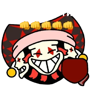 😠 emoji Шут Орби Telegram sticker 10 of 10