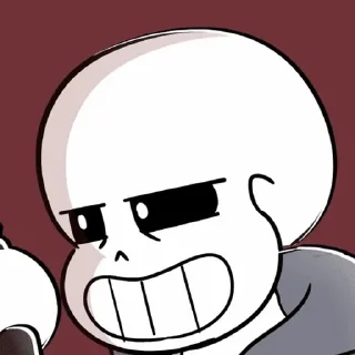 🌟 emoji Санс сделано улыбашкой омагад👍 Telegram sticker 17 of 82
