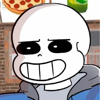 🌟 emoji Санс сделано улыбашкой омагад👍 Telegram sticker 7 of 82