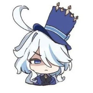 🌟 emoji Furina @NiigoMiku Telegram sticker 15 of 115
