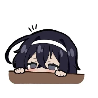 😶 emoji Bongo Stray Dogs Telegram sticker 22 of 38