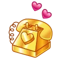 📞 emoji Love Day Telegram sticker 10 of 40