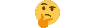 🤔 emoji Иван Тарантаич Telegram sticker 6 of 50
