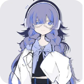 😏 emoji Ado, стикеры - @karasik_ebnylsa67 Telegram sticker 19 of 61