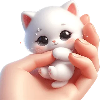 ✨ emoji Пушистые ангелы @Nyasticks Telegram sticker 12 of 42