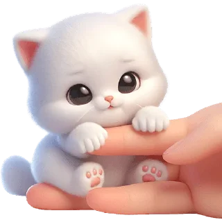 ☺️ emoji Пушистые ангелы @Nyasticks Telegram sticker 7 of 42