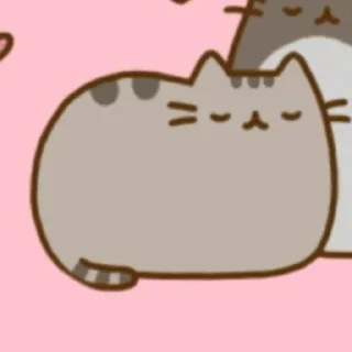 ❤️ emoji Pusheen and Tommy love :: @smenasinka Telegram sticker 12 of 13