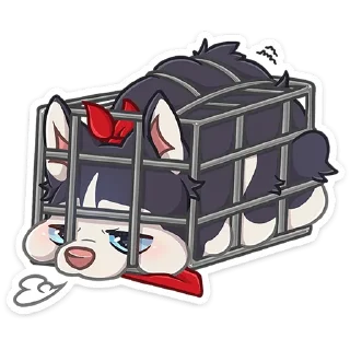 🐺 emoji Лаки от @TgSticker Telegram sticker 5 of 49