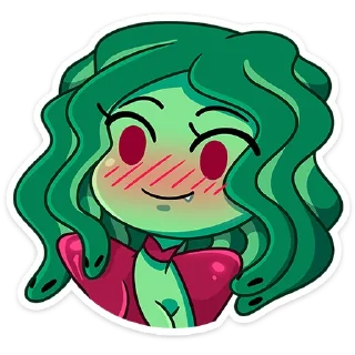 😳 emoji Селена от @TgSticker Telegram sticker 20 of 49
