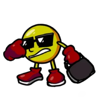 🆙 emoji Pac man stickers Telegram sticker 10 of 53