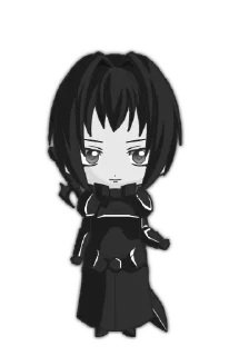🗡 emoji ✖️ Anime Chibi-goth Telegram sticker 8 of 13