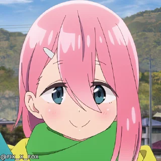 😳 emoji Yuru Camp△ S3 @fixfox Telegram sticker 7 of 29