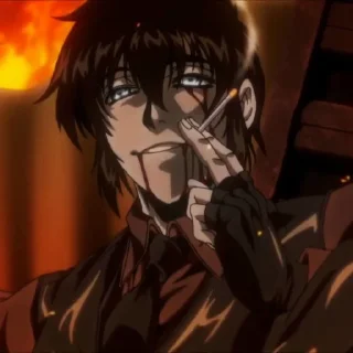 🚬 emoji hellsing Telegram sticker 16 of 24